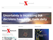 Tablet Screenshot of globalxnetwork.com